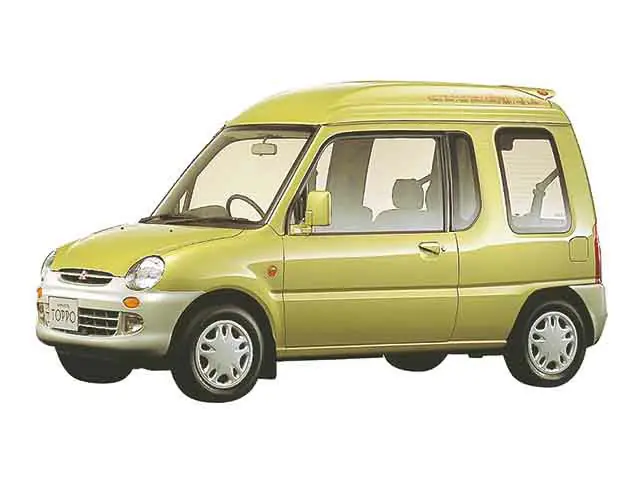 Mitsubishi Minica Toppo (H31A, H32A, H36A) 2 поколение, рестайлинг, хэтчбек 5 дв. (11.1995 - 08.1997)
